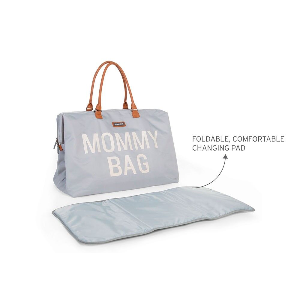 Mommy Bag Grey/off White