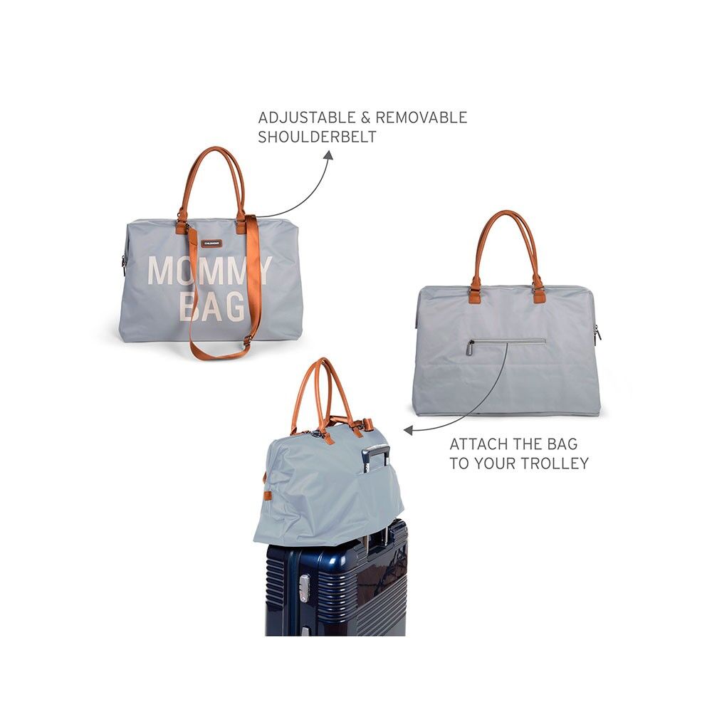Mommy Bag Grey/off White