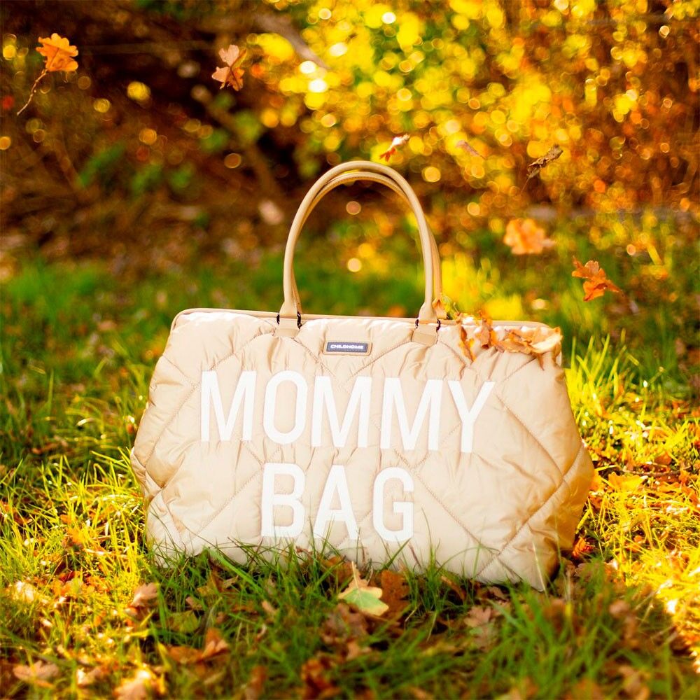 Mommy Bag Puffered Beige