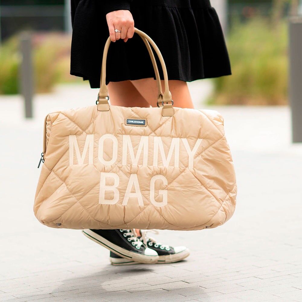 Mommy Bag Puffered Beige