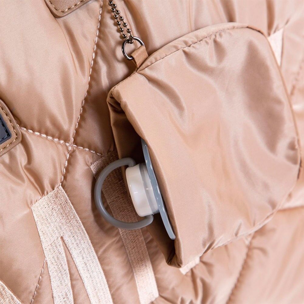 Mommy Bag Puffered Beige
