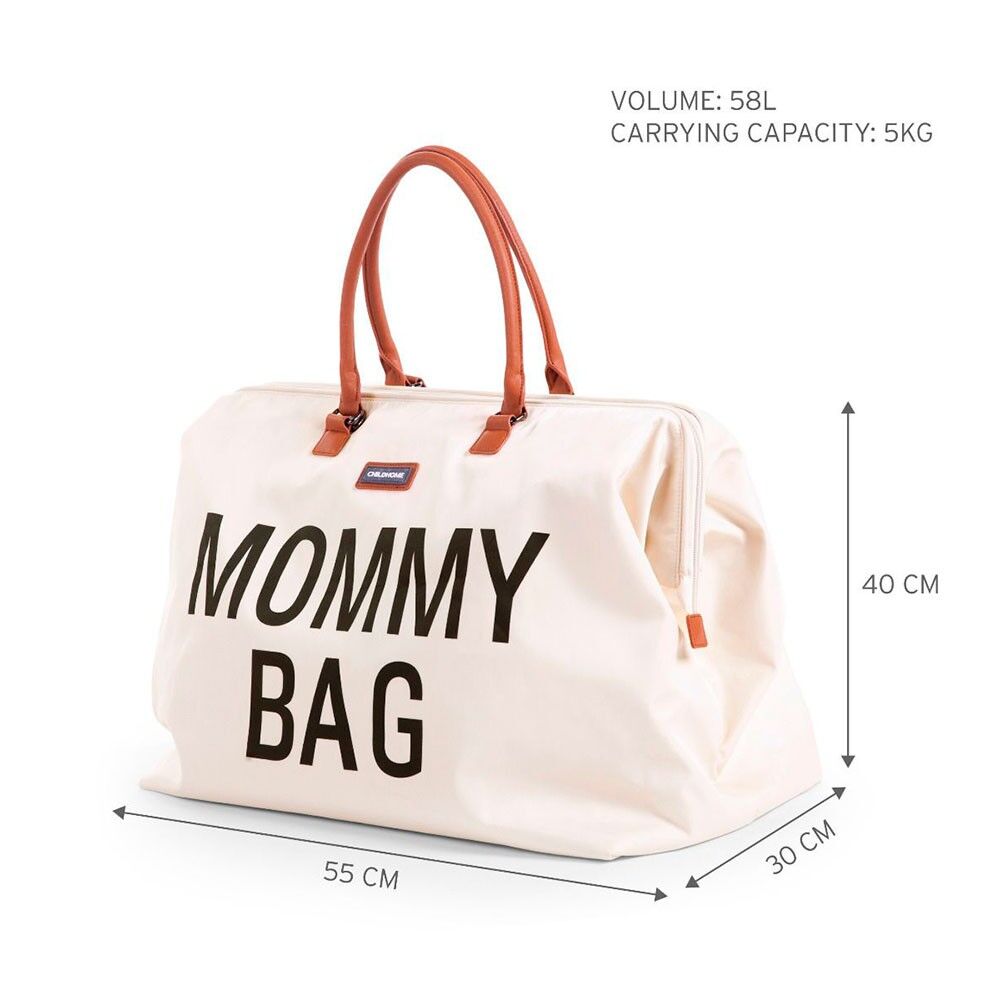 Mommy Bag Off White/black