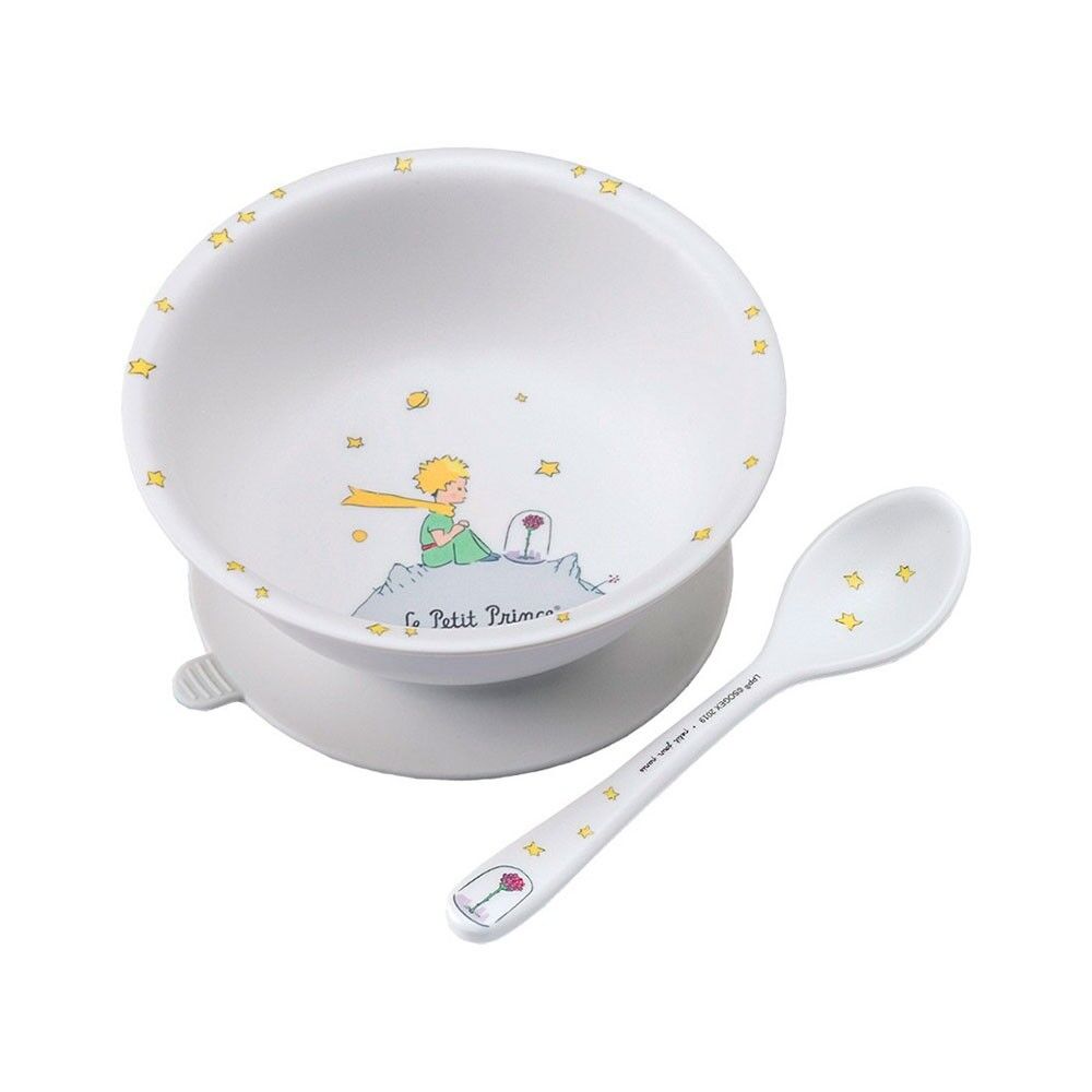Bowl C/ventosa E Colher O Principezinho