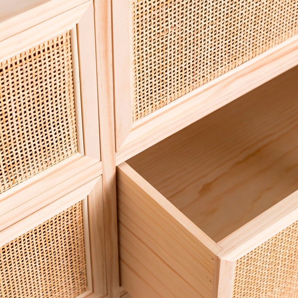 Cómoda Rattan 120*42*76