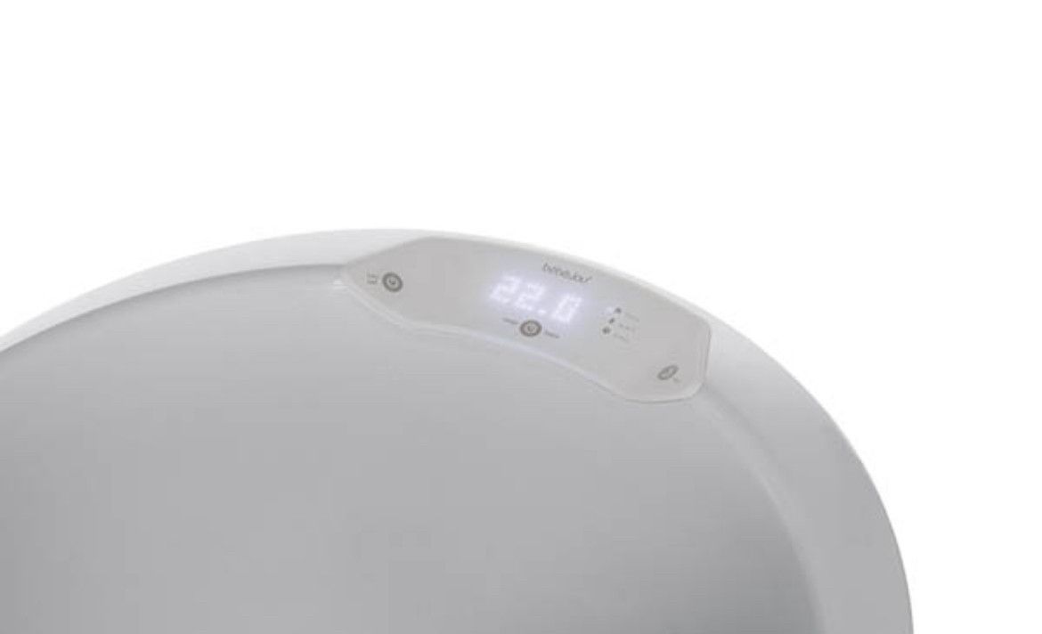 Conjunto Banheira Sense Led Cinza