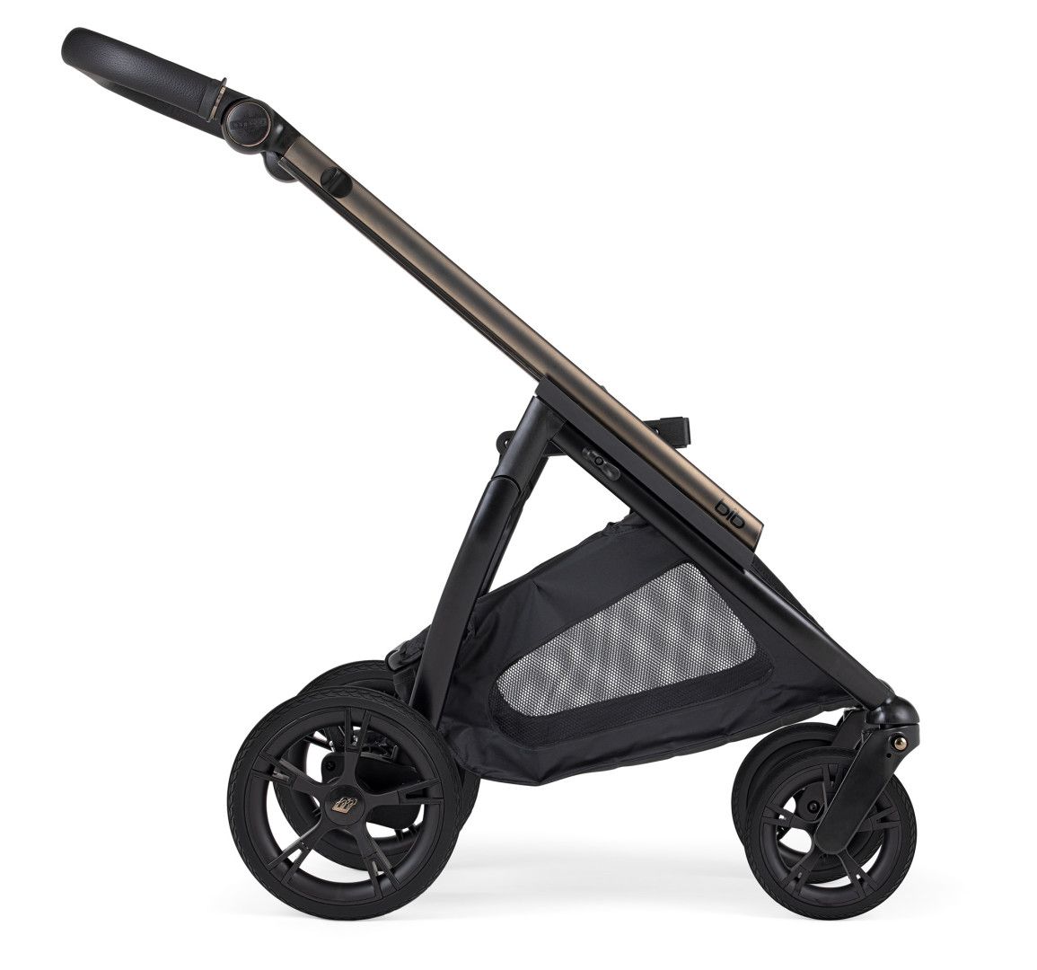 Trio BIB Verde, Carrinho + Alcofa com Colchão SoftFresh + Babycoque Nana i-size, Chassis Misto Fumé Bébécar