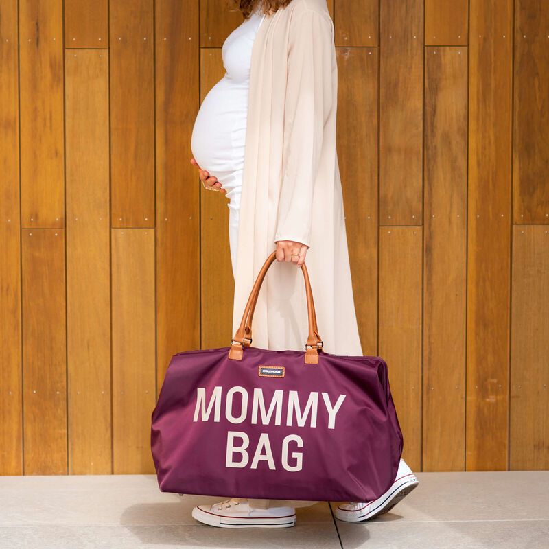 Mommy Bag Large Aubergine