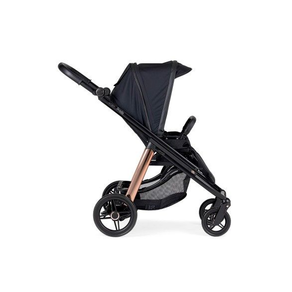 Pack Dupla Compact para Gémeos KO330 Preto + 2 EasyMaxi XL-i Chassis Misto Preto-Rose Gold