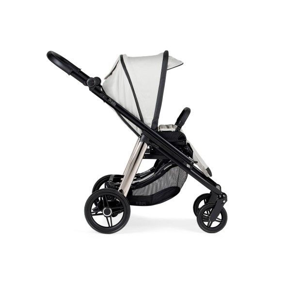 Pack Dupla Compact para Gémeos KO332 Cinza + 2 EasyMaxi I-Size Chissis Misto Preto-Cromado