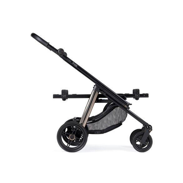 Pack Dupla Compact para Gémeos KO335 Bege + 2 EasyMaxi XL-I Chassis Misto Preto-Fumé