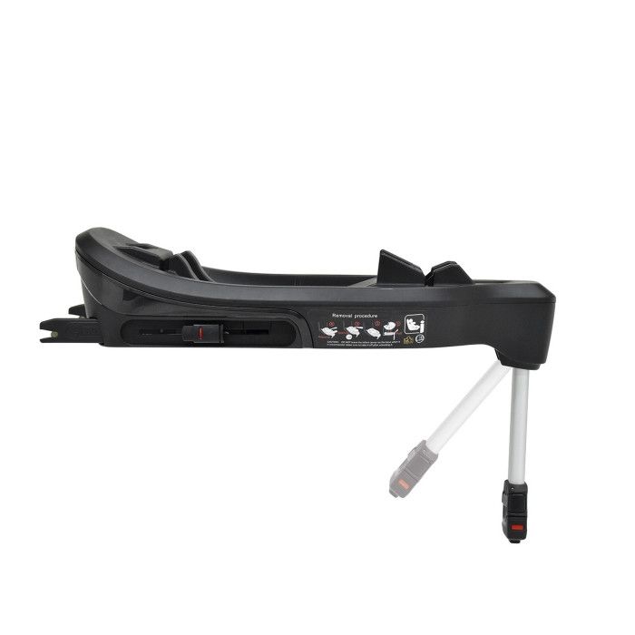 Carrinho de Bébé Dupla Compact para Gémeos + Babycoque (ovo) Nana + Base Isofix - KO330 Preto