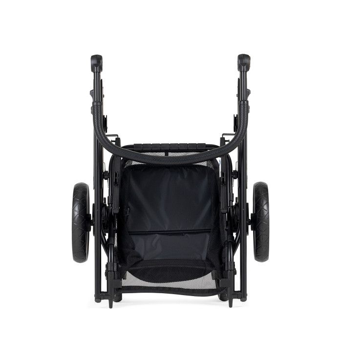 Carrinho de Bébé Dupla Compact para Gémeos + Babycoque (ovo) Nana + Base Isofix - KO330 Preto