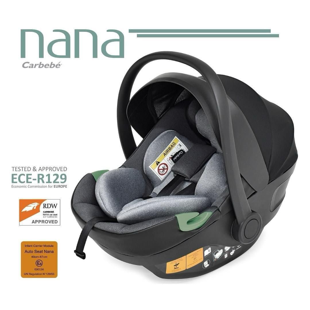 Trio Flowy, Carrinho + Alcofa com Colchão SoftFresh + Babycoque Nana , Chassis Misto