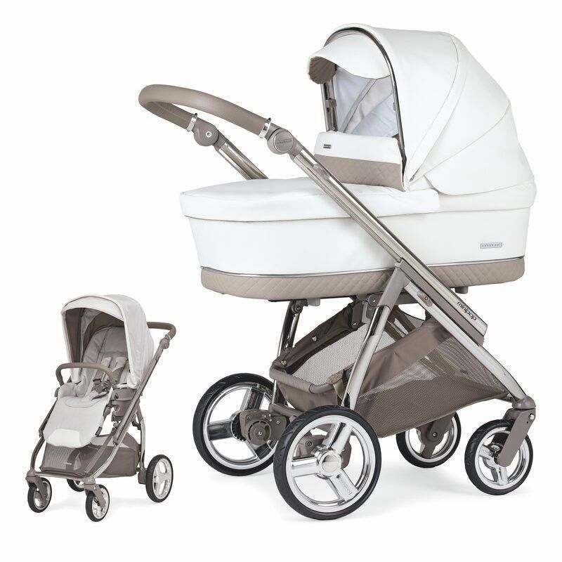 Trio Minipop, Carrinho + Alcofa com Colchão SoftFresh + Babycoque Nana + Base isofix , Chassis Cromado Specials
