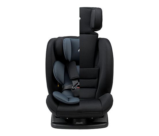 Cadeira Auto Osann Huddle 2 sem Isofix Reboarder, 40 a 150 cm, cresce com seu filho, direção para frente e para trás, montagem com cinto de 3 pontos, Preto