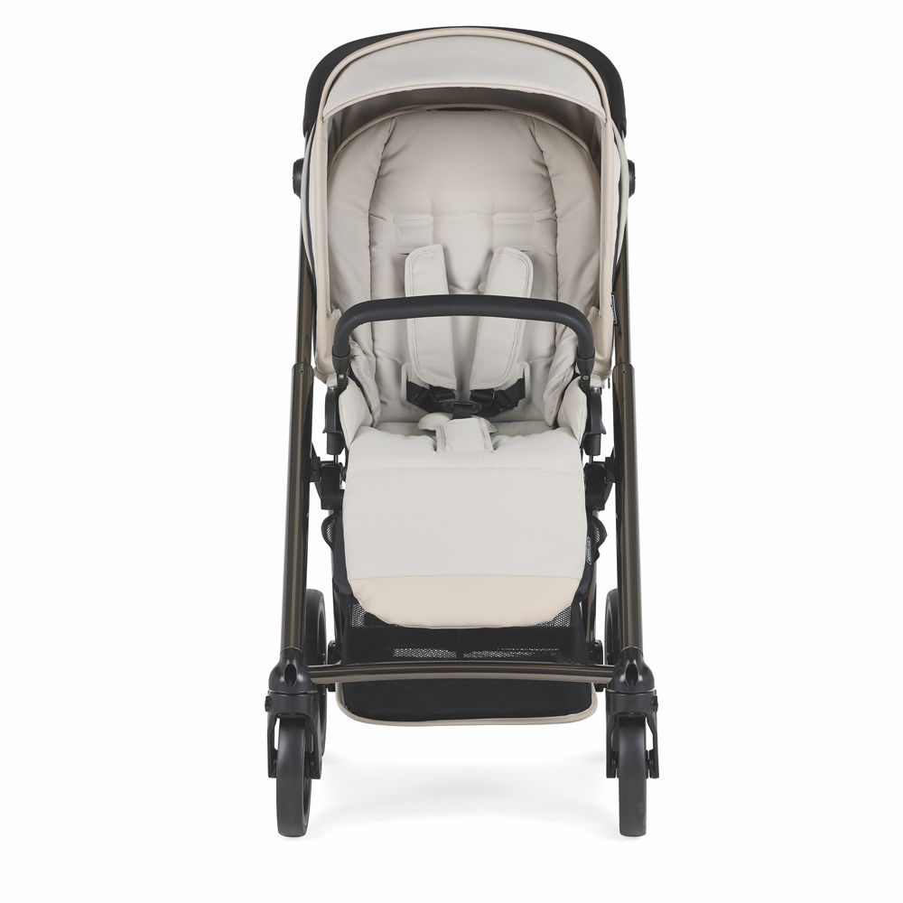 Trio Pratika, Carrinho + Alcofa PLW + Babycoque Reclinável Easymaxi XL-i, Chassi Fumé Specials KP372 Bébécar