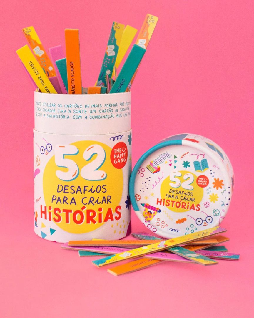 52 Desafios para criar Histórias - The Happy Gang