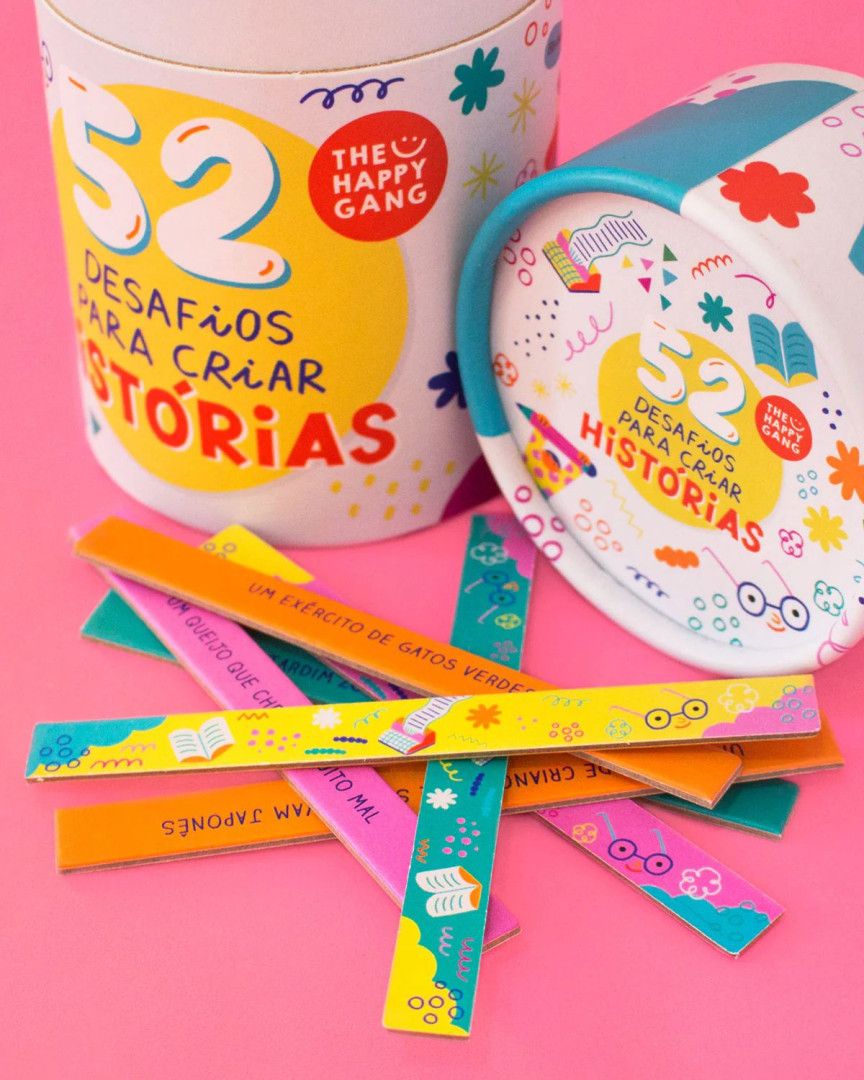 52 Desafios para criar Histórias - The Happy Gang
