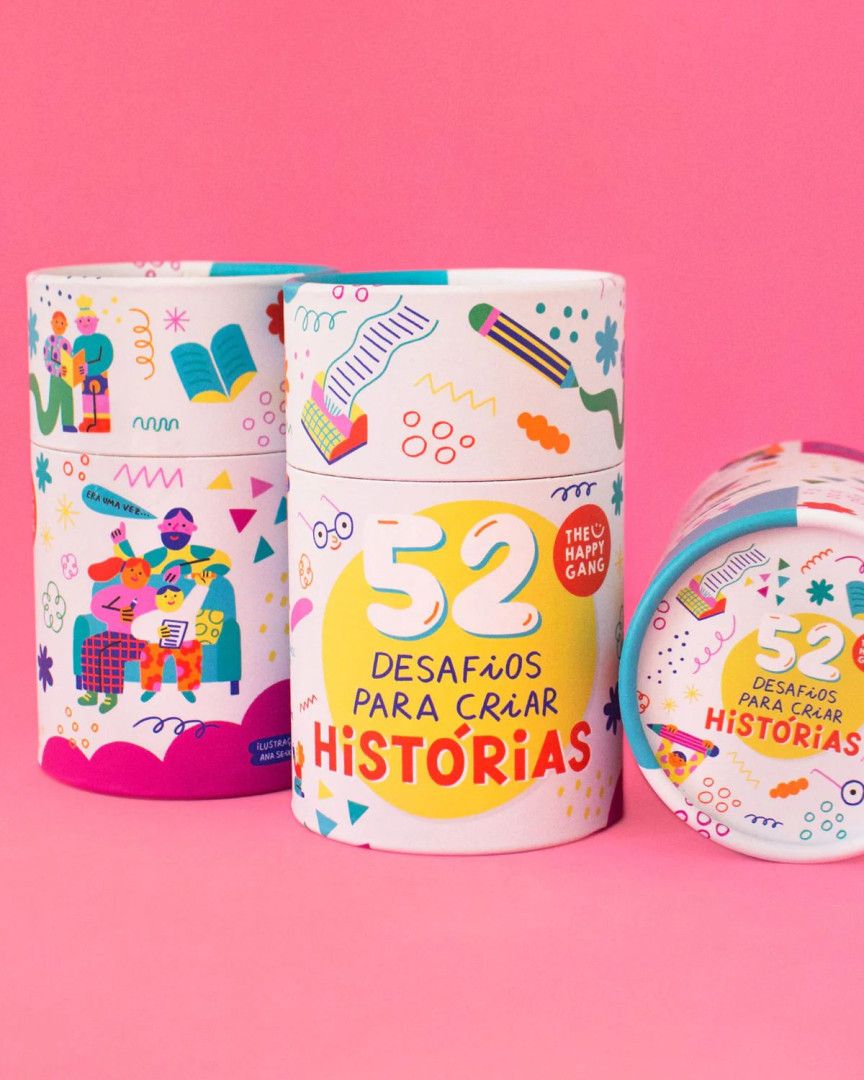 52 Desafios para criar Histórias - The Happy Gang