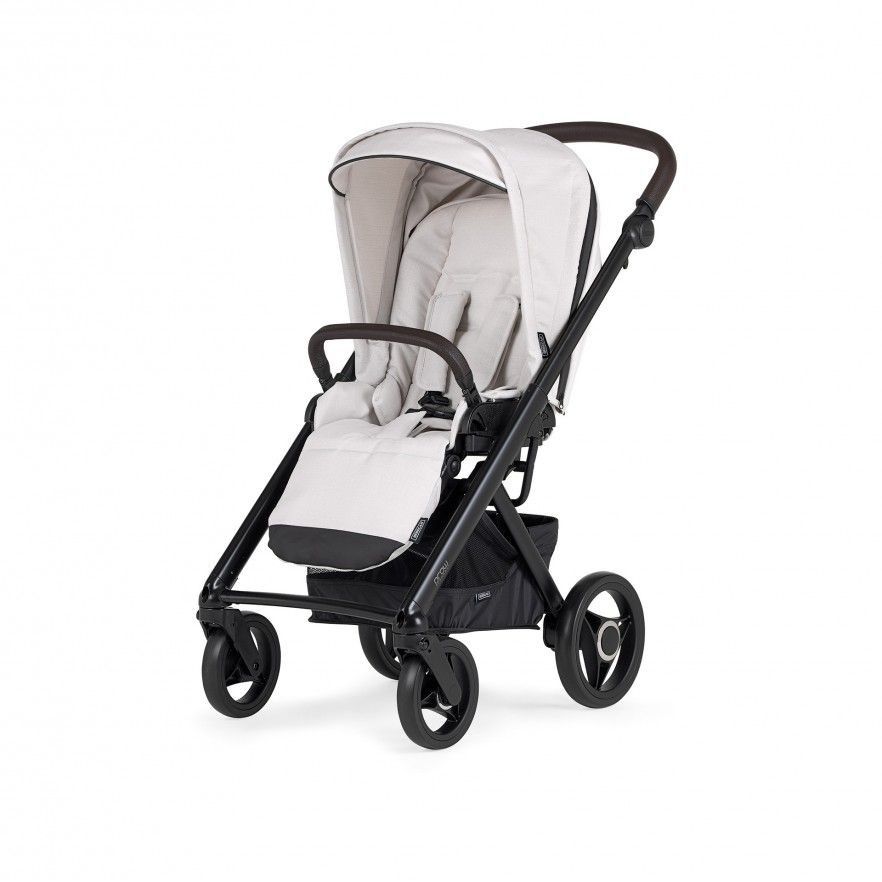 TRIO Prow Compact Bege Claro, Carrinho + Alcofa PL + Babycoque Easymaxi Reclinável XL-I, Actual collection KA411, Chassis Preto