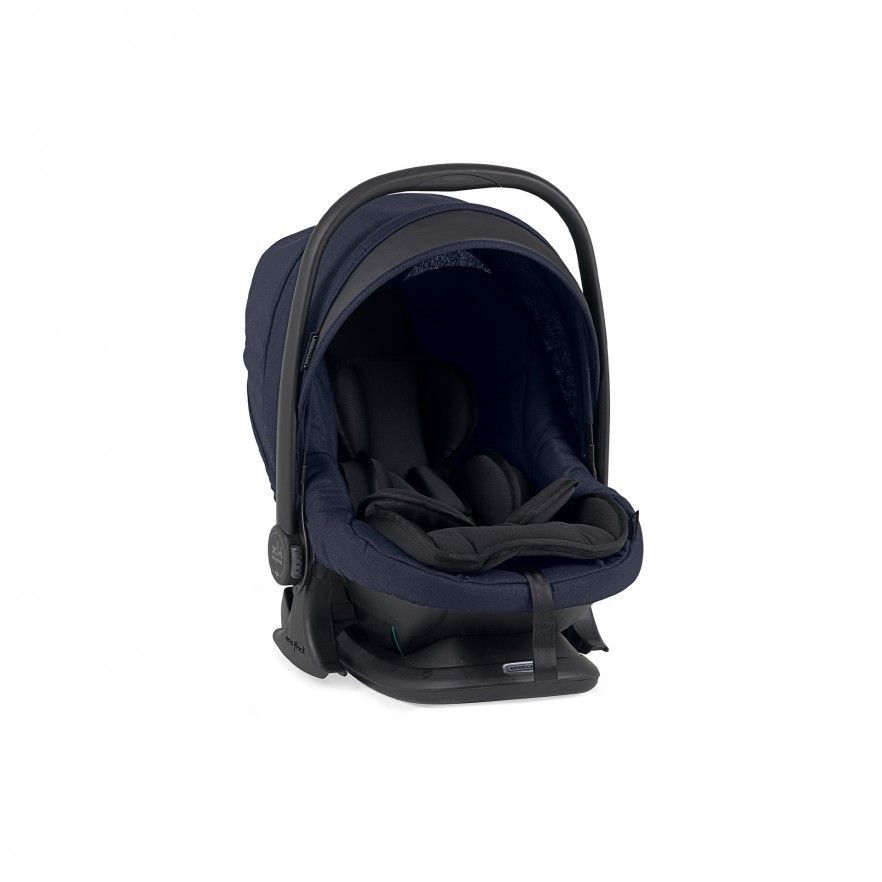 TRIO Prow Compact Azul Marinho, Carrinho + Alcofa PL + Babycoque Easymaxi Reclinável XL-I, Actual collection KA414, Chassis Misto Cromado