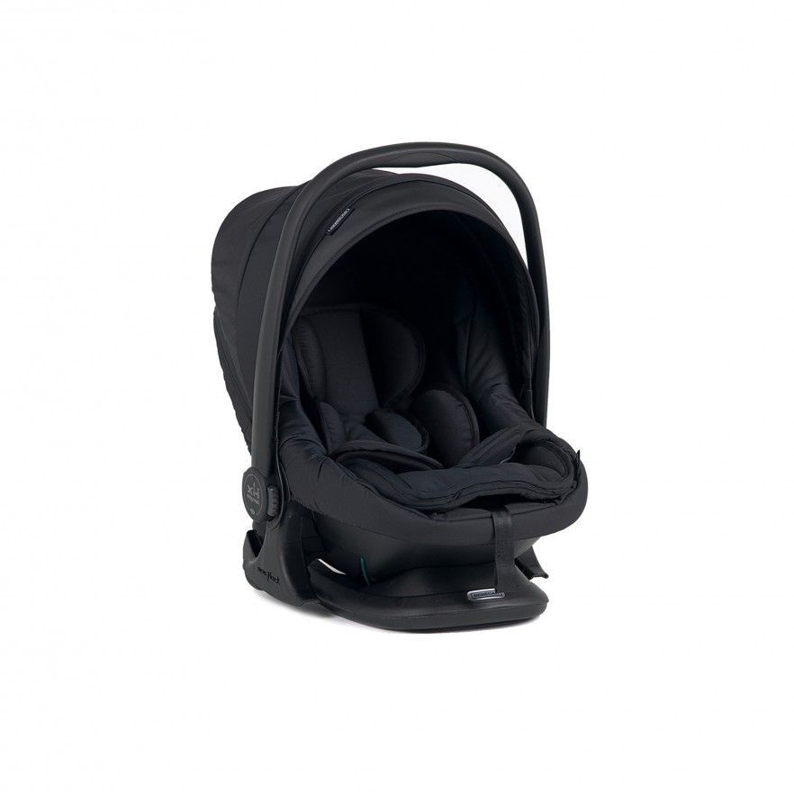 Carrinho de Bébé Duo Wei com Chassis Rosegold + Babycoque Easymaxi XL-i, I-SIZE, KO330 Preto