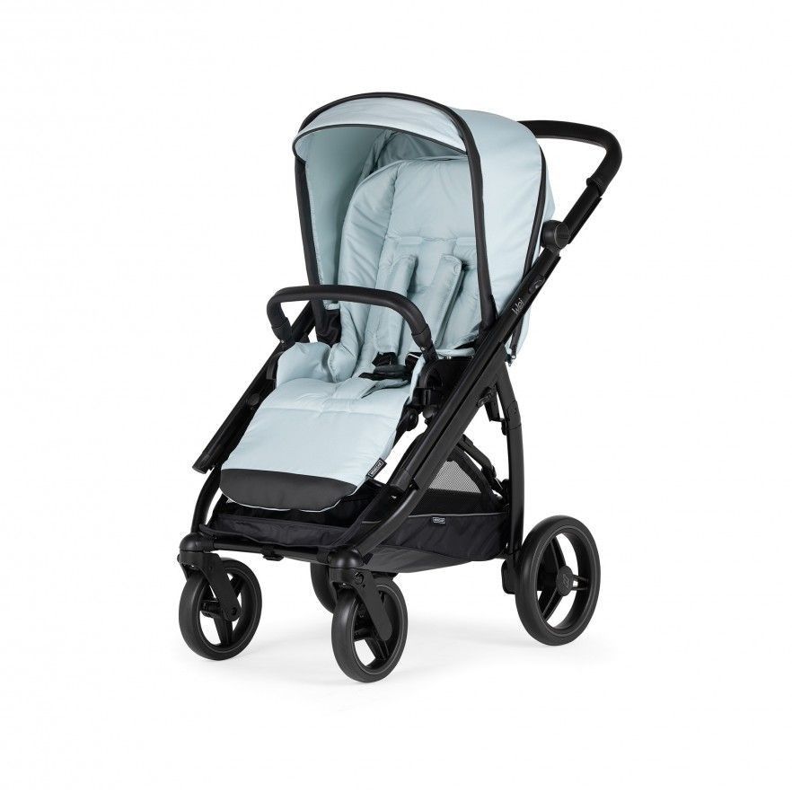 Carrinho de Bébé Duo Wei com Chassis Preto Mate + Babycoque Easymaxi XL-i, I-SIZE, KO333 Azul