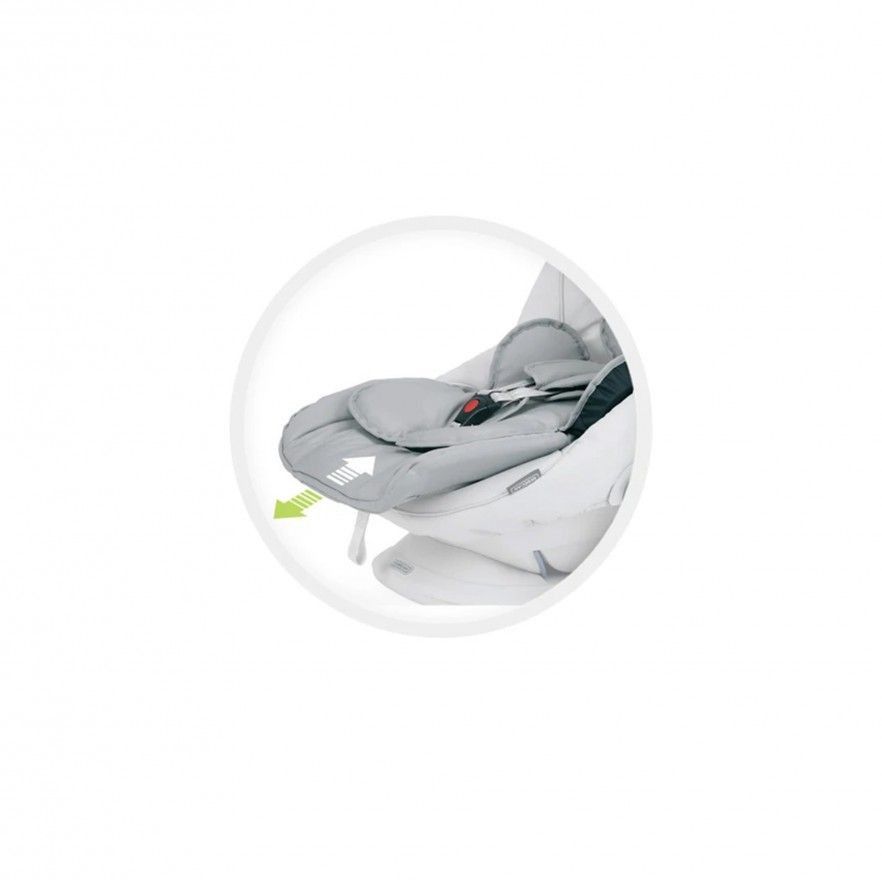 Carrinho de Bébé Duo Wei com Chassis Fumé + Babycoque Easymaxi XL-i, I-SIZE, KO335 Bege