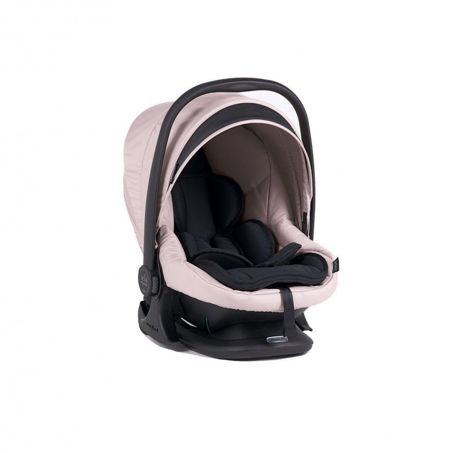 Carrinho de Bébé Duo Wei com Chassis Preto Mate + Babycoque Easymaxi XL-i, I-SIZE, KO330 Preto