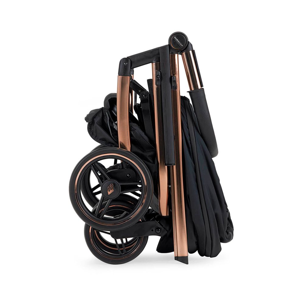 Trio Wei, Carrinho + Alcofa PLW + Babycoque Reclinável Easymaxi XL-i, Chassis Preto Mate KO335 Bébécar