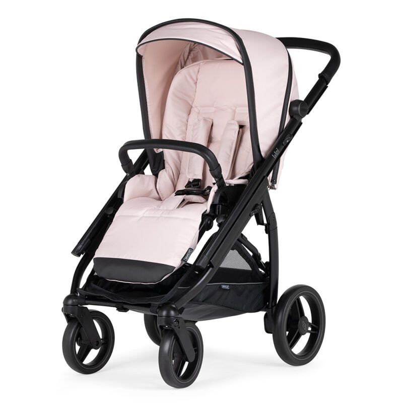 Trio Wei, Carrinho + Alcofa PLW + Babycoque Reclinável Easymaxi XL-i, Chassis Preto Mate KO339 Bébécar